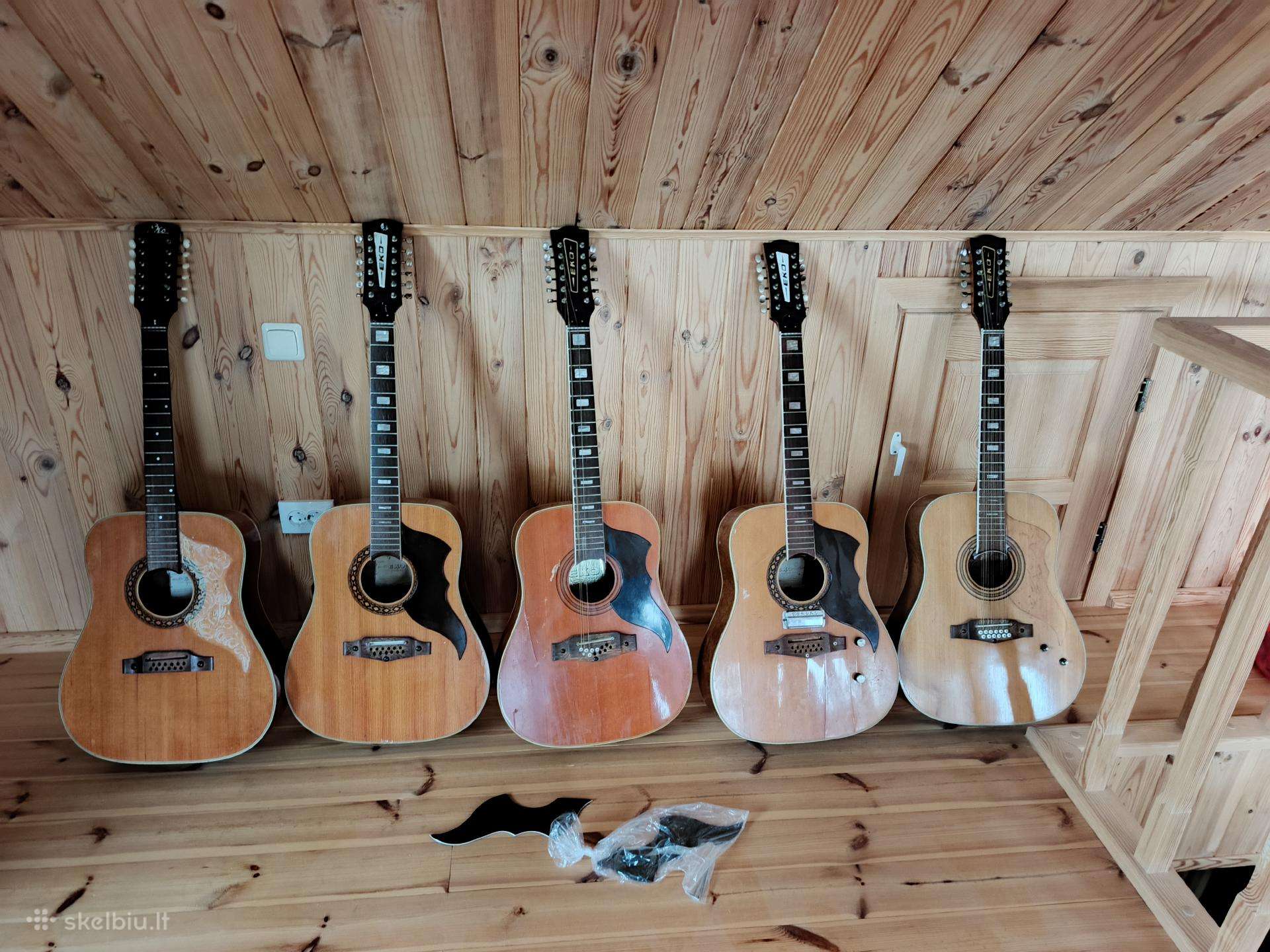 Vintazines Eko gitaros