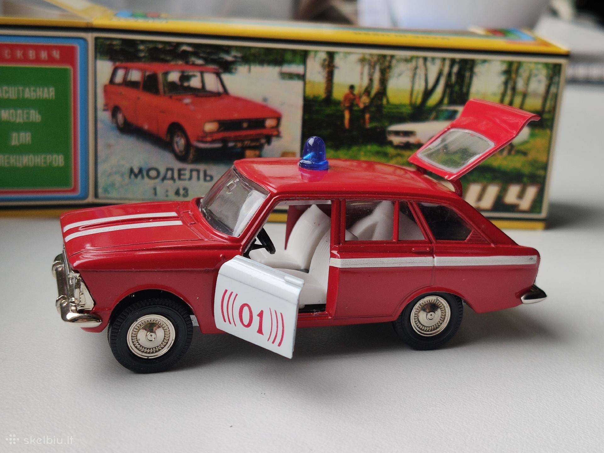 1:43 Moskvich moskvic iz 1500 kombi ussr gaisrine