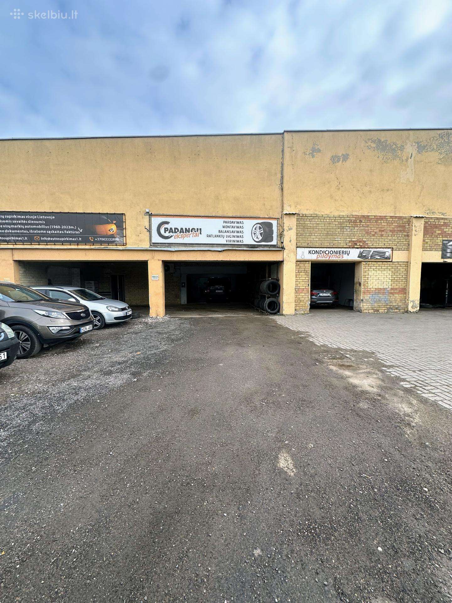 Garažo su duobe nuoma Fabijoniškėse