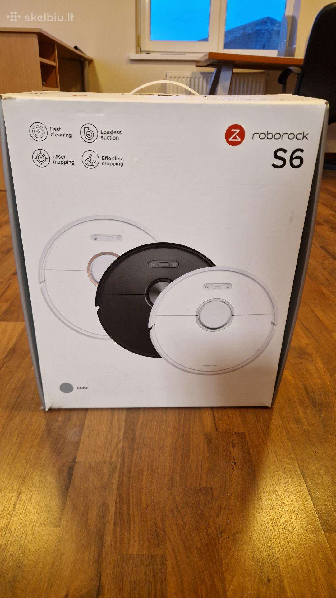 Dulkių siurblys Roborock S6