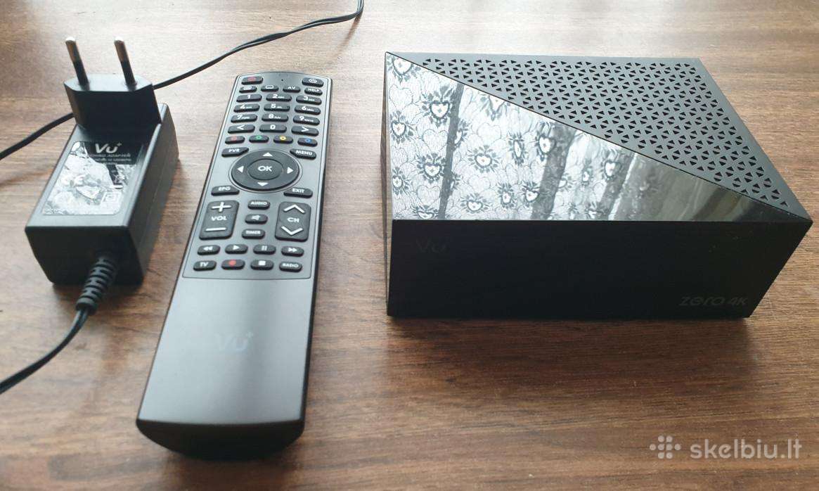 Vu+zero 4k ultra HD imtuvas