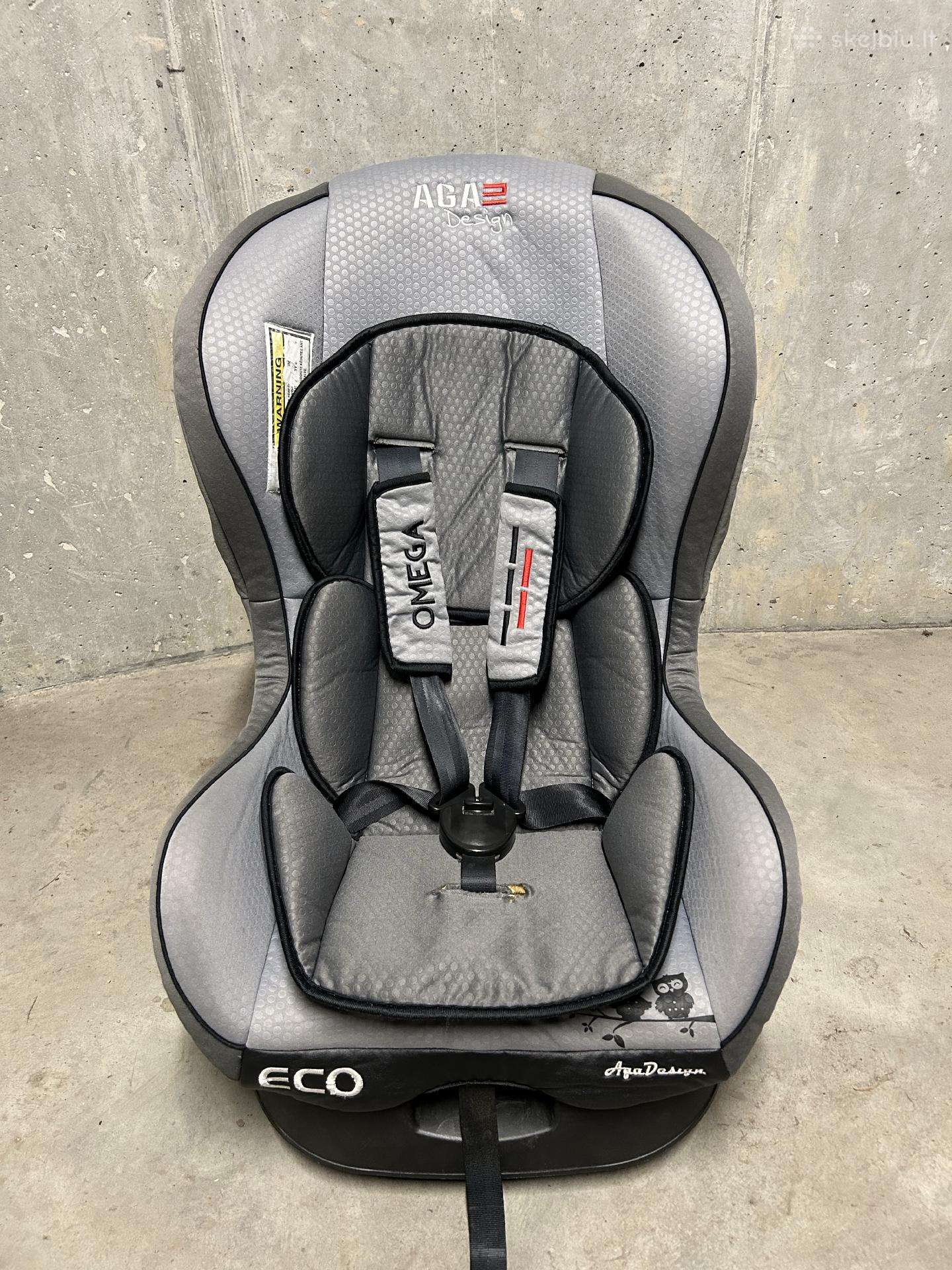 Automobilinė kėdutė Aga design eco omega 0-18 kg.