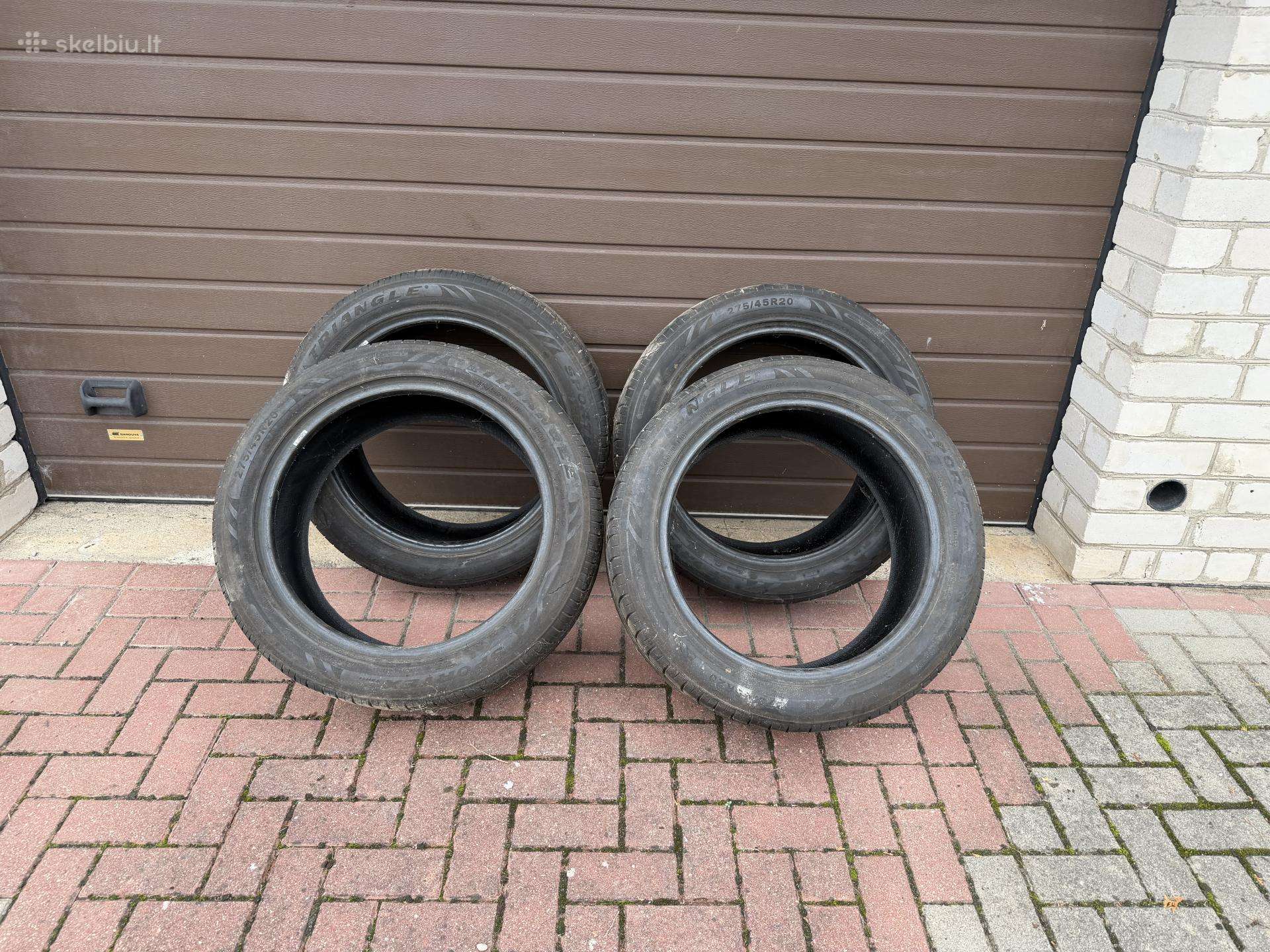 Vasarinės Triangle Sportex 275/45 R20 padangos