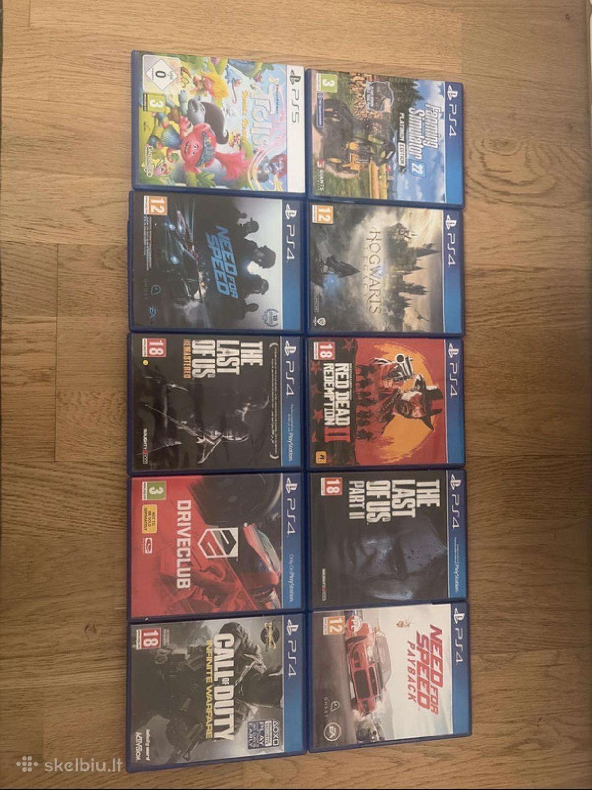 Xbox/ps5/ps4 žaidimai