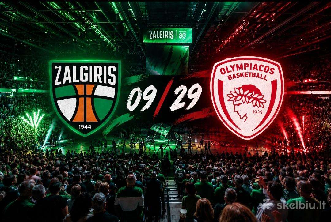Žalgiris Olympiacos bilietai