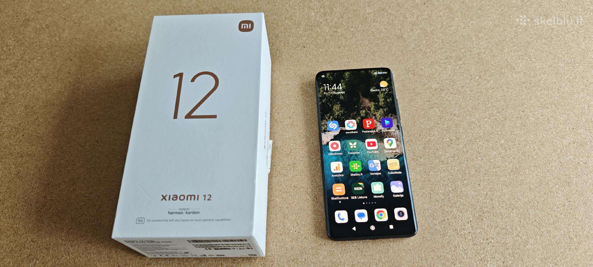 Xiaomi 12 5G, 8/256 GB