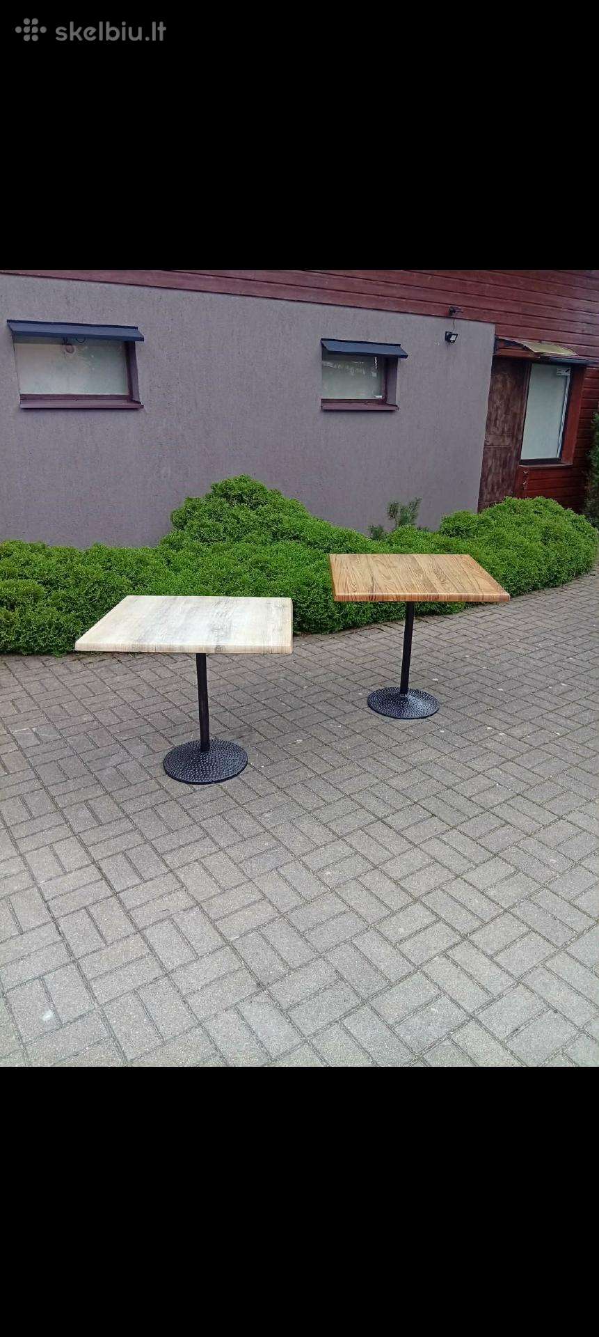Lauko stalas koja špyžinė sunki tvirta