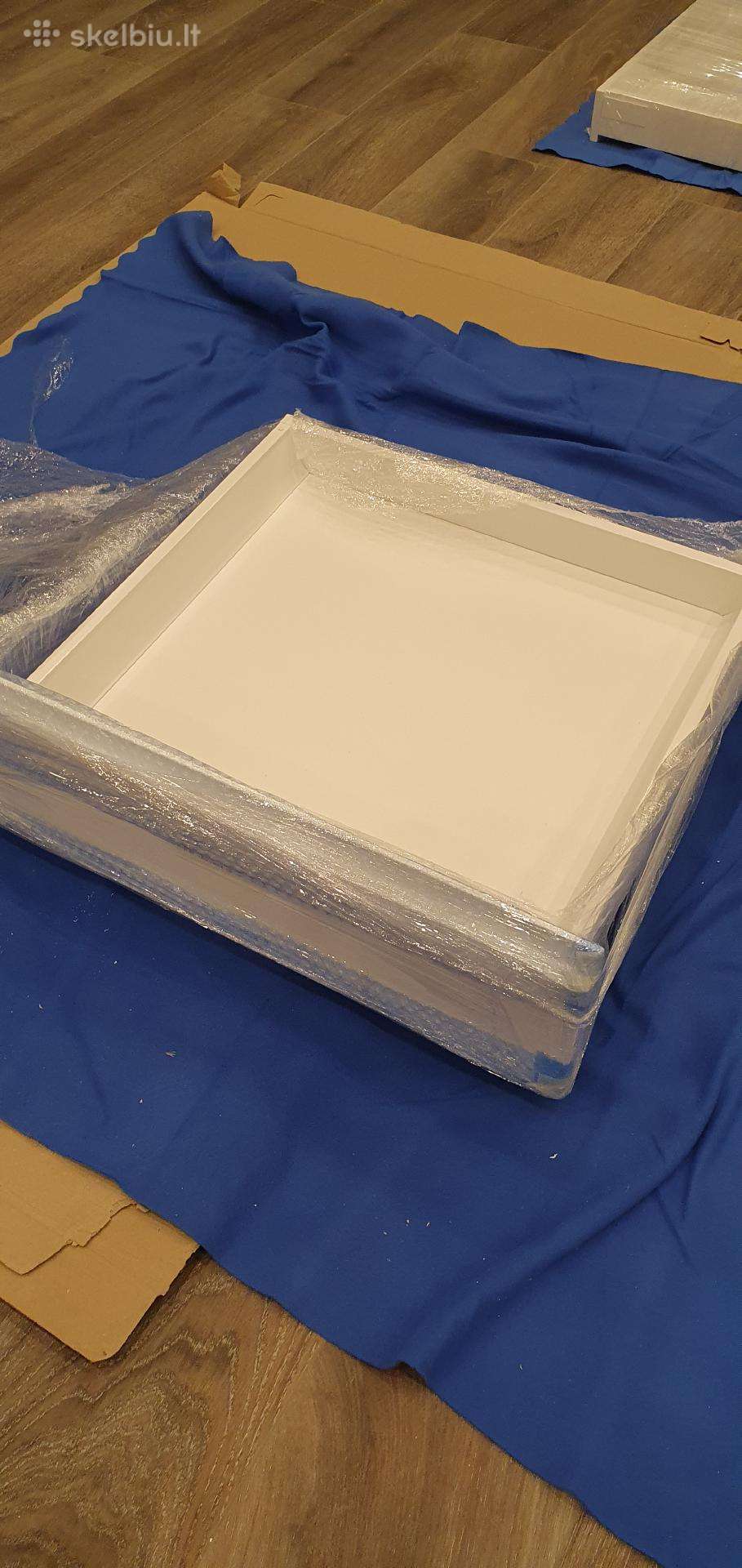 Ikea stalčius 60x60, blizgus fasadas, mechanika