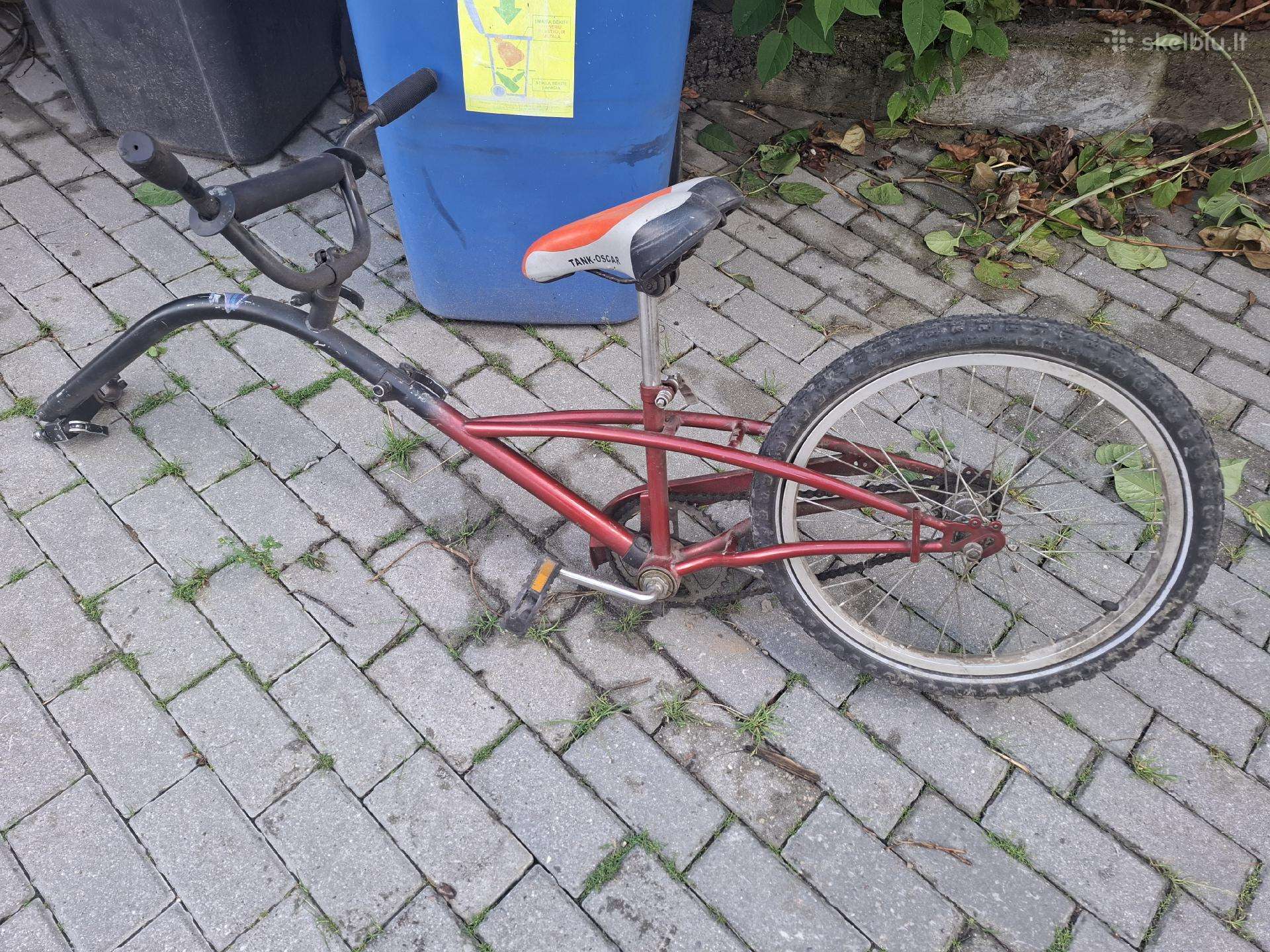 Tandemas vaikiškas dviratis