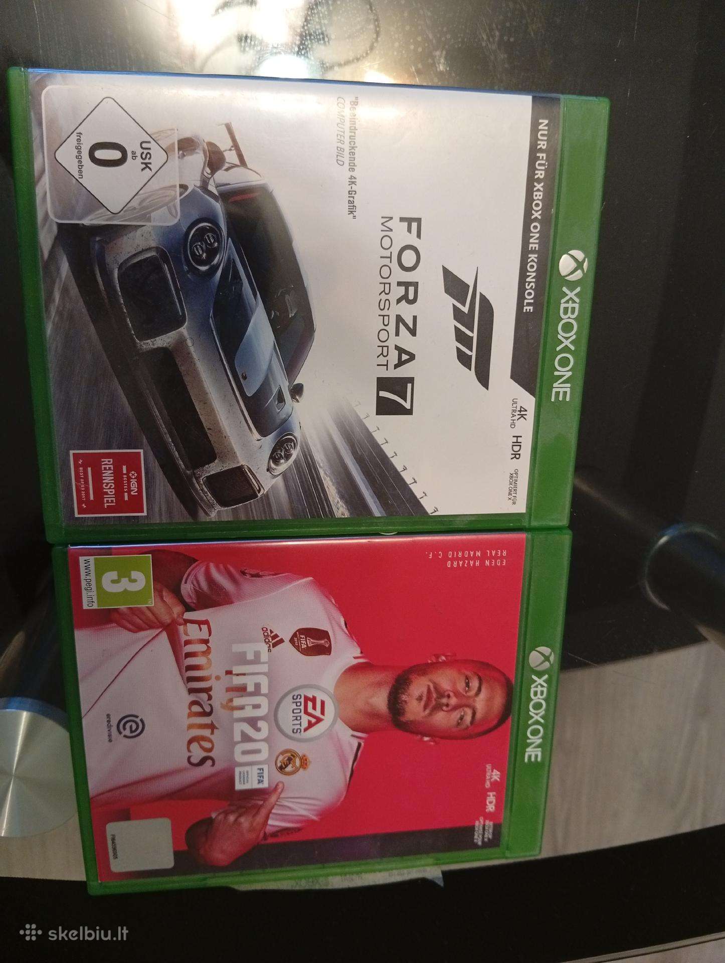 Forza 7 Xbox One ir Fifa20 Xbox one