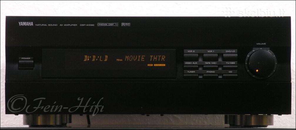 Yamaha Dsp-a1092 amplifier. 20kg. 1997m. Naujas.