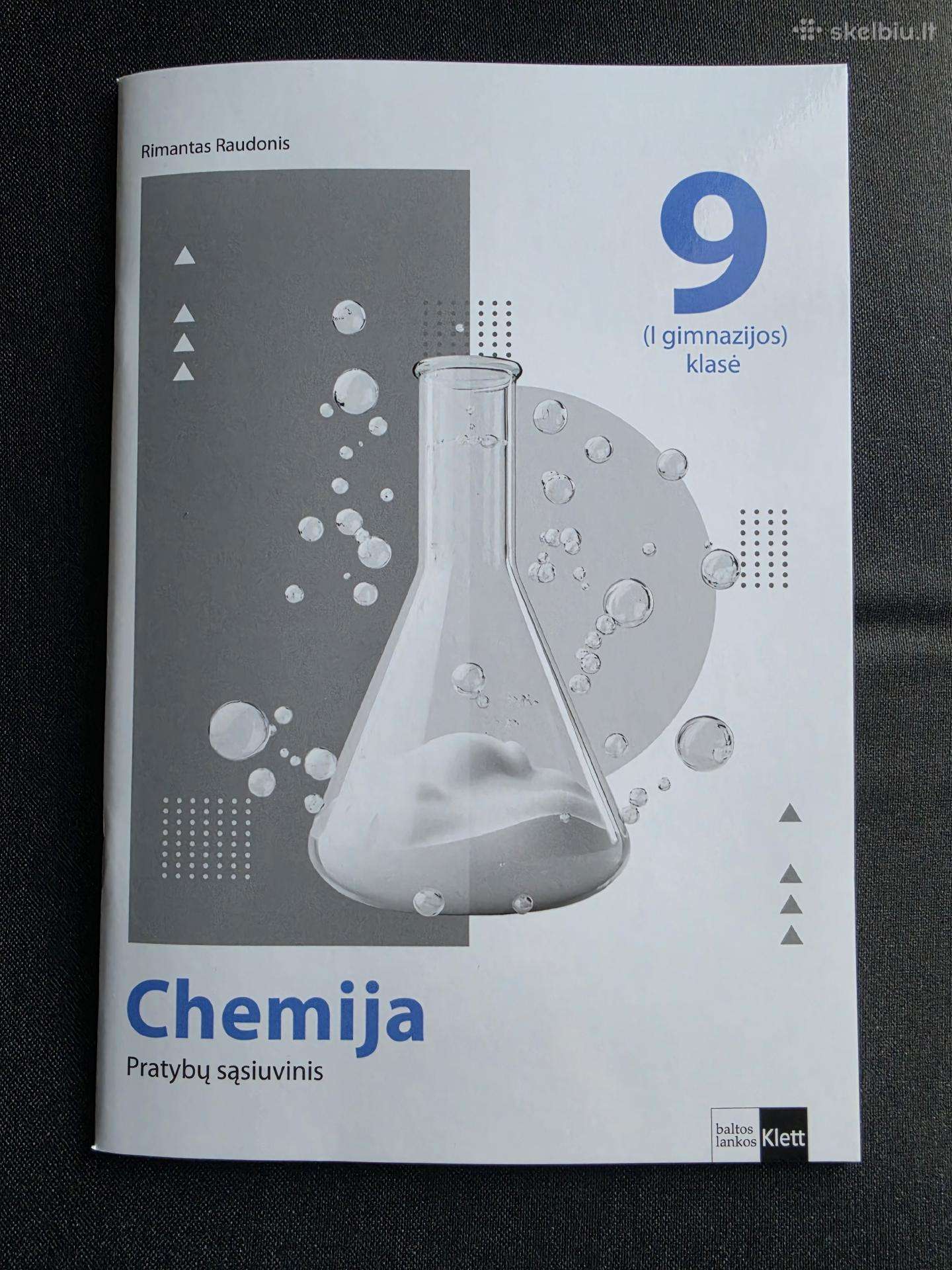 Chemija. Pratybų sąsiuvinis 9 (I gimnazijos) kl.