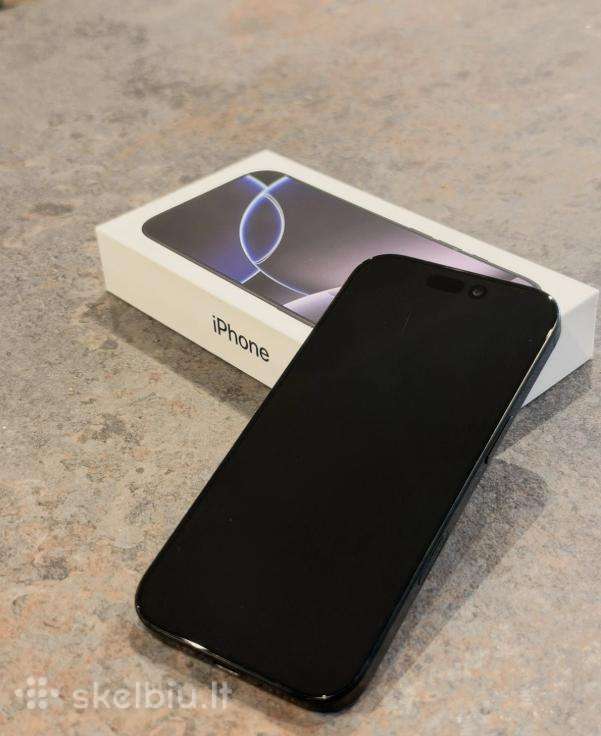 iPhone 16 pro black titanium keiciu