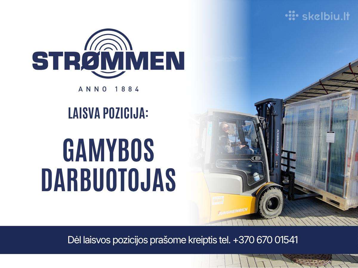 Gamybos darbuotojas