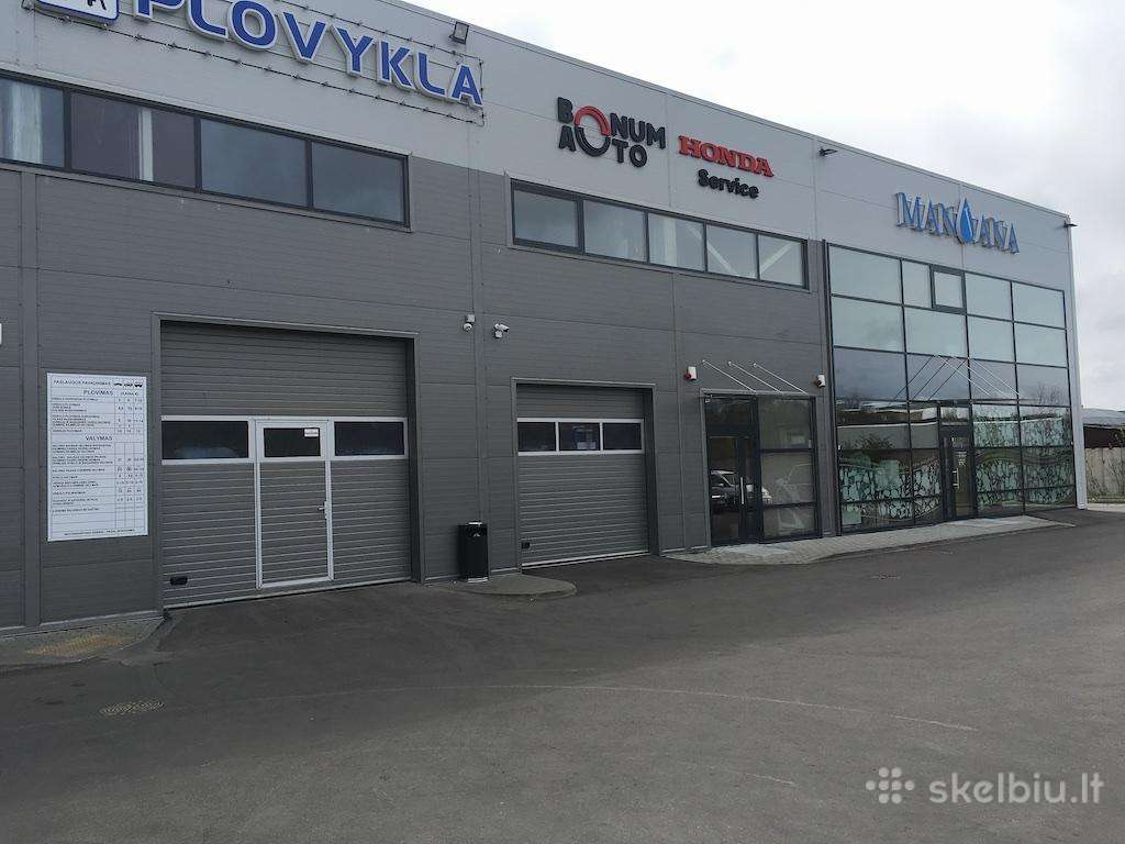 Įrengtas Autoservisas Su Patalpų Nuomos Galimybe