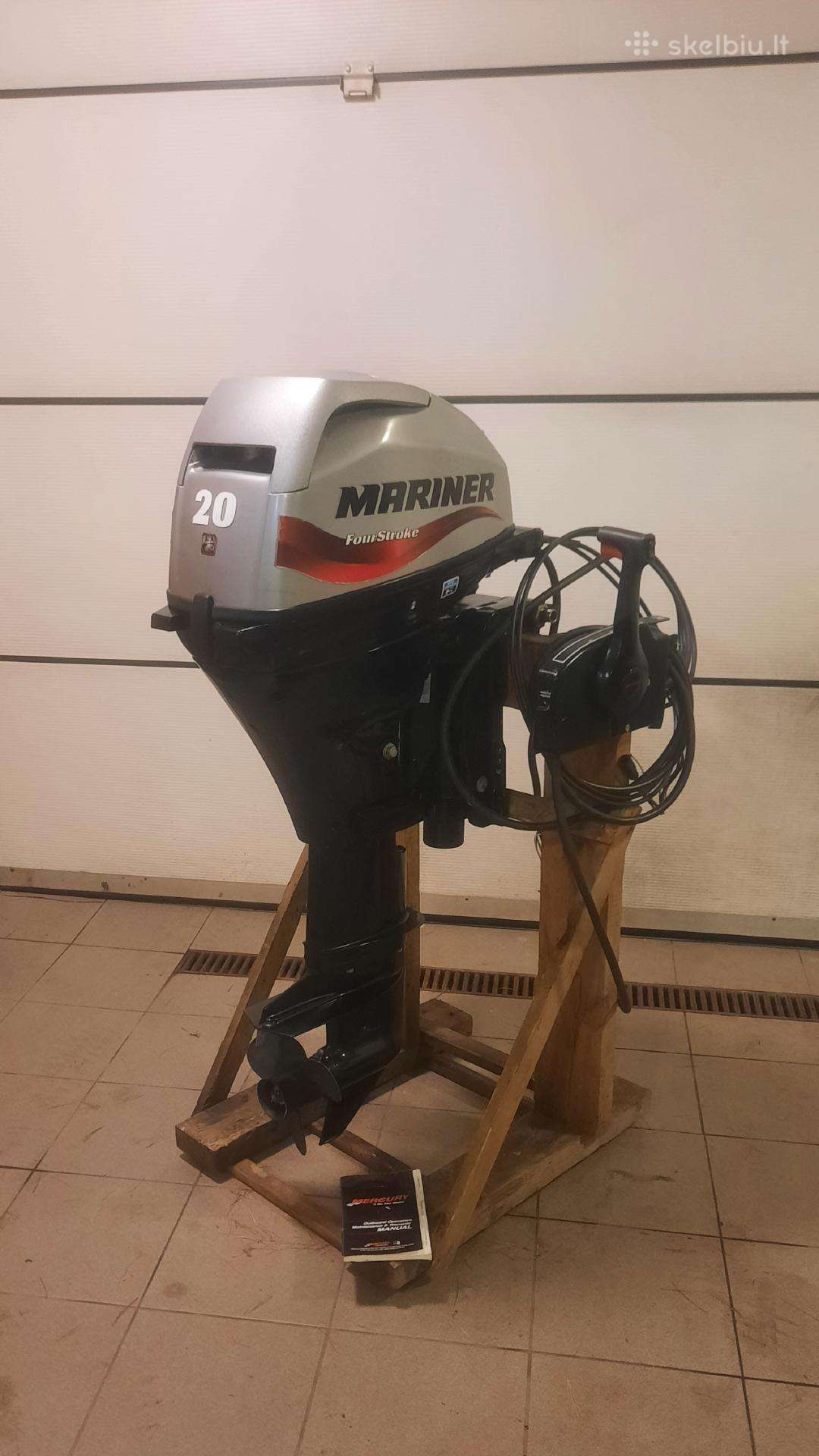 Mariner Mercury 20 el start el trim