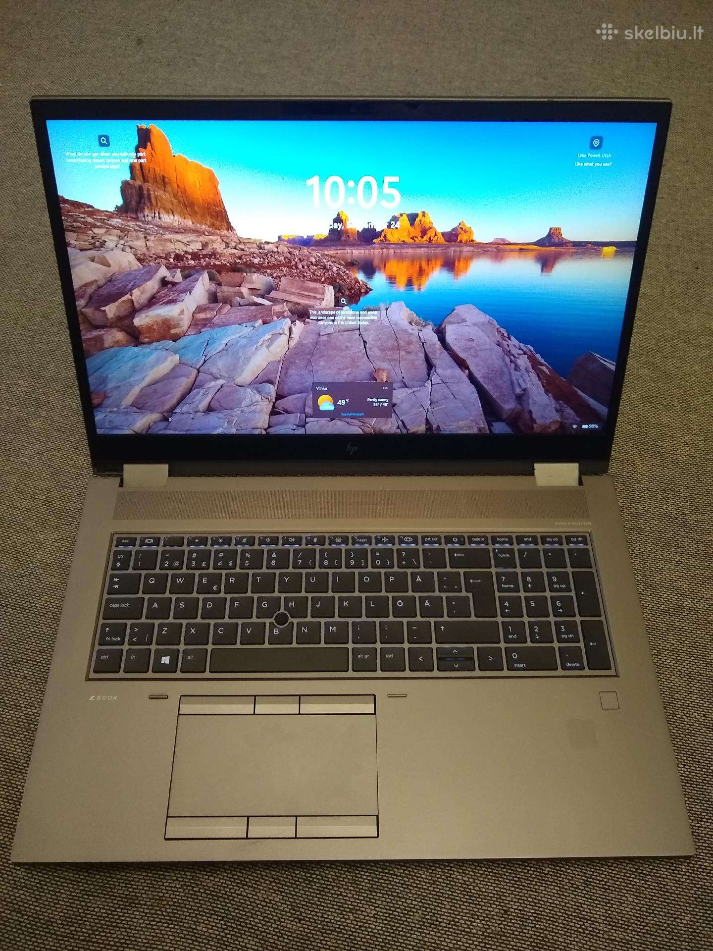 Zbook Fury 17" i7-10850h/32/64/512