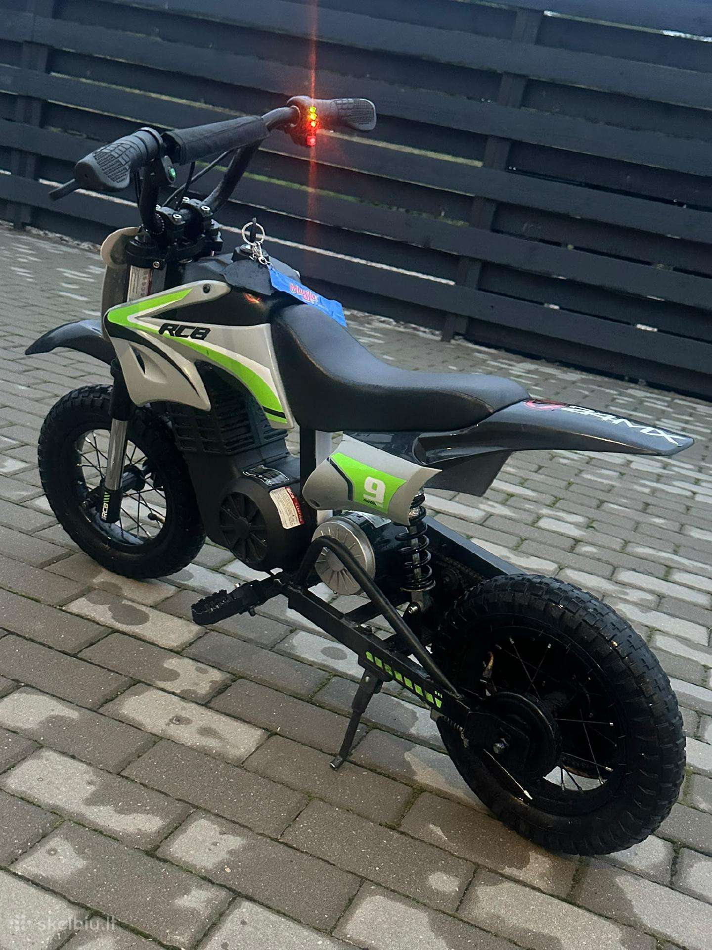 Rcb R9x Pro 350 W vaikiškas elektrinis motociklas