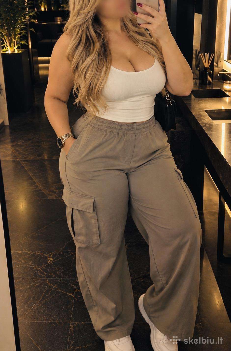 Blonde with smile