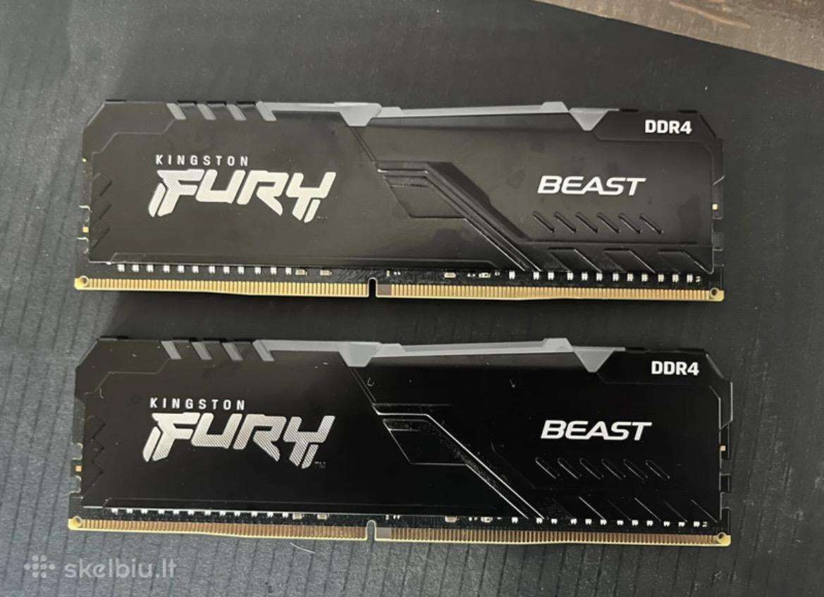 Kingston Fury Beast Rgb Ddr4 (232gb) 3200mhz