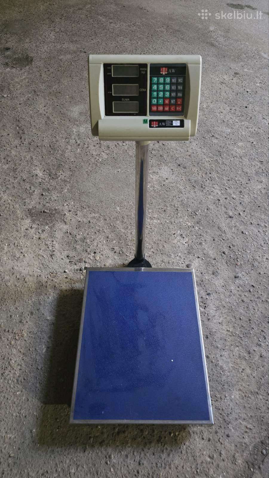 Platforminės prekybinės svarstyklės iki 200kg