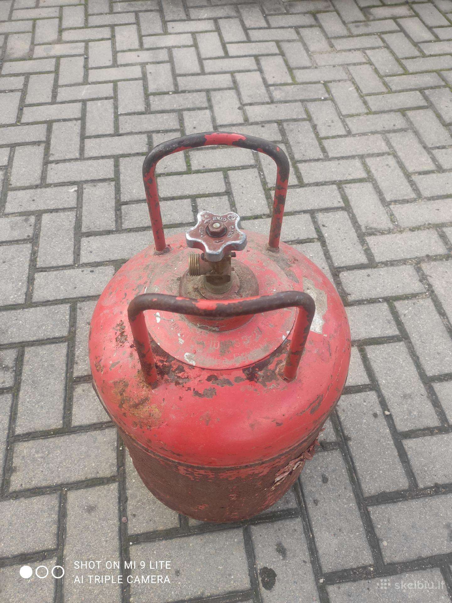 Dujų balionas 27 litrų
