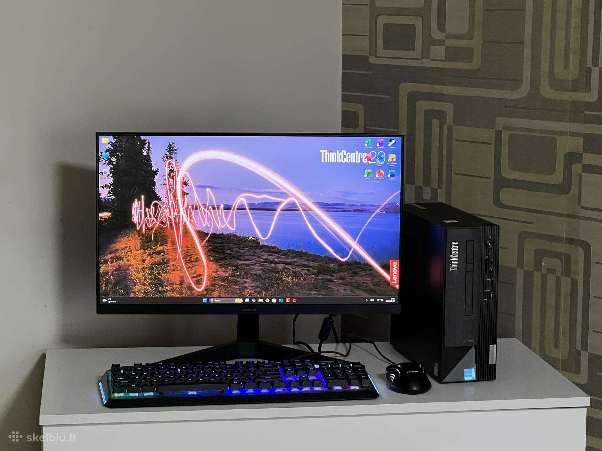 Parduodamas Thinkcentre Neo su I3-13k, 8gb/256gb.
