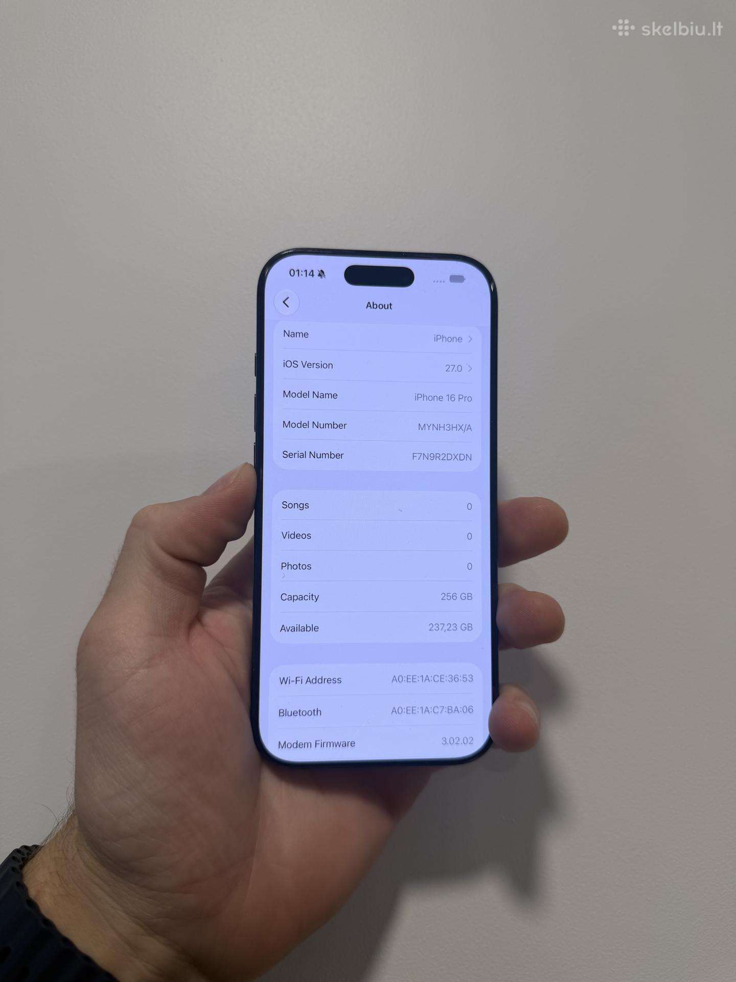 iPhone 16 Pro 256