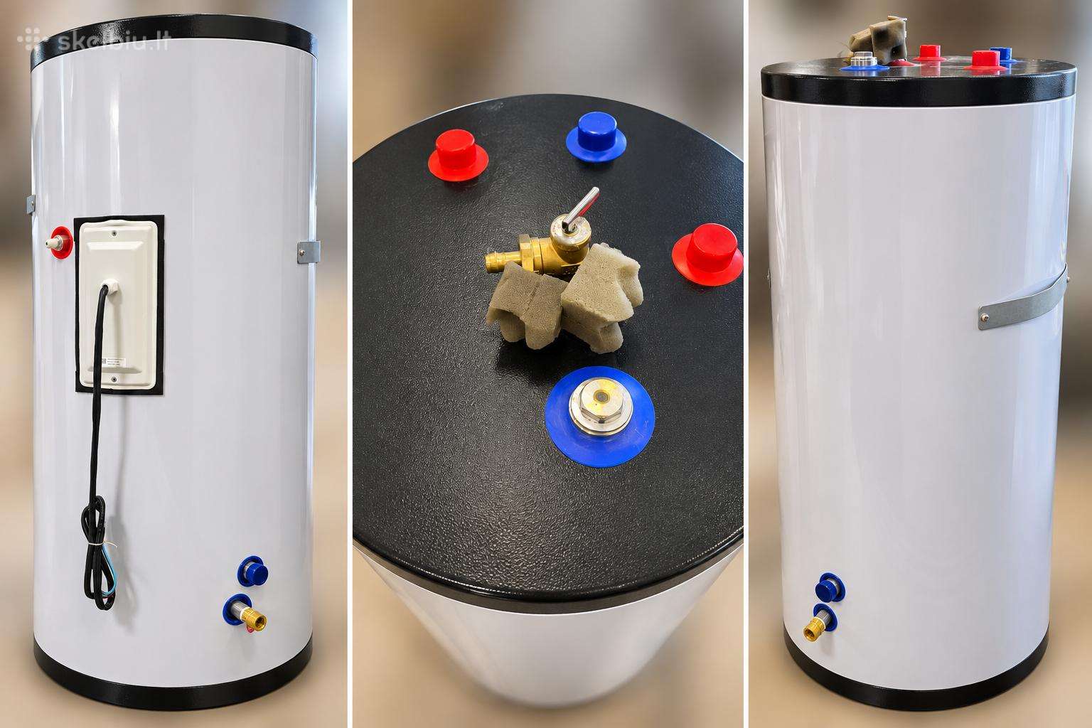 Parduodamas naujas 200 l kombinuotas boileris