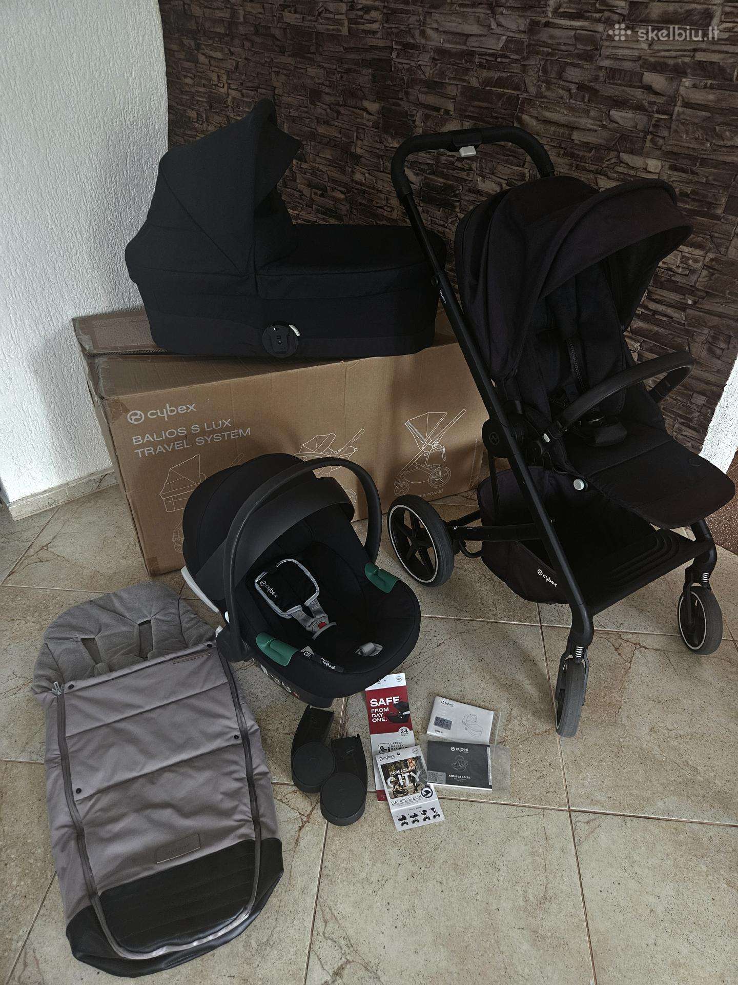 Cybex Balios S Lux 3in1 vežimėlis