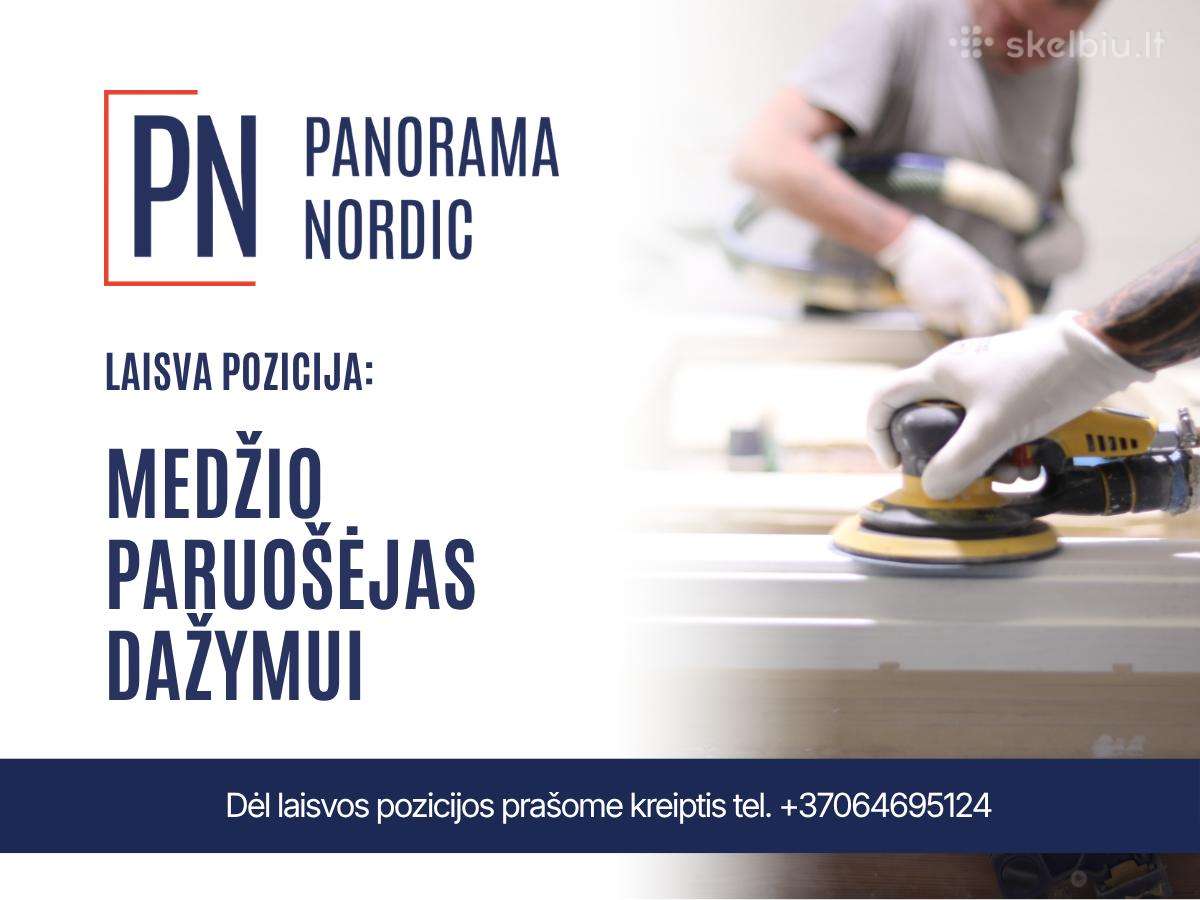 Medžio paruošėjas dažymui