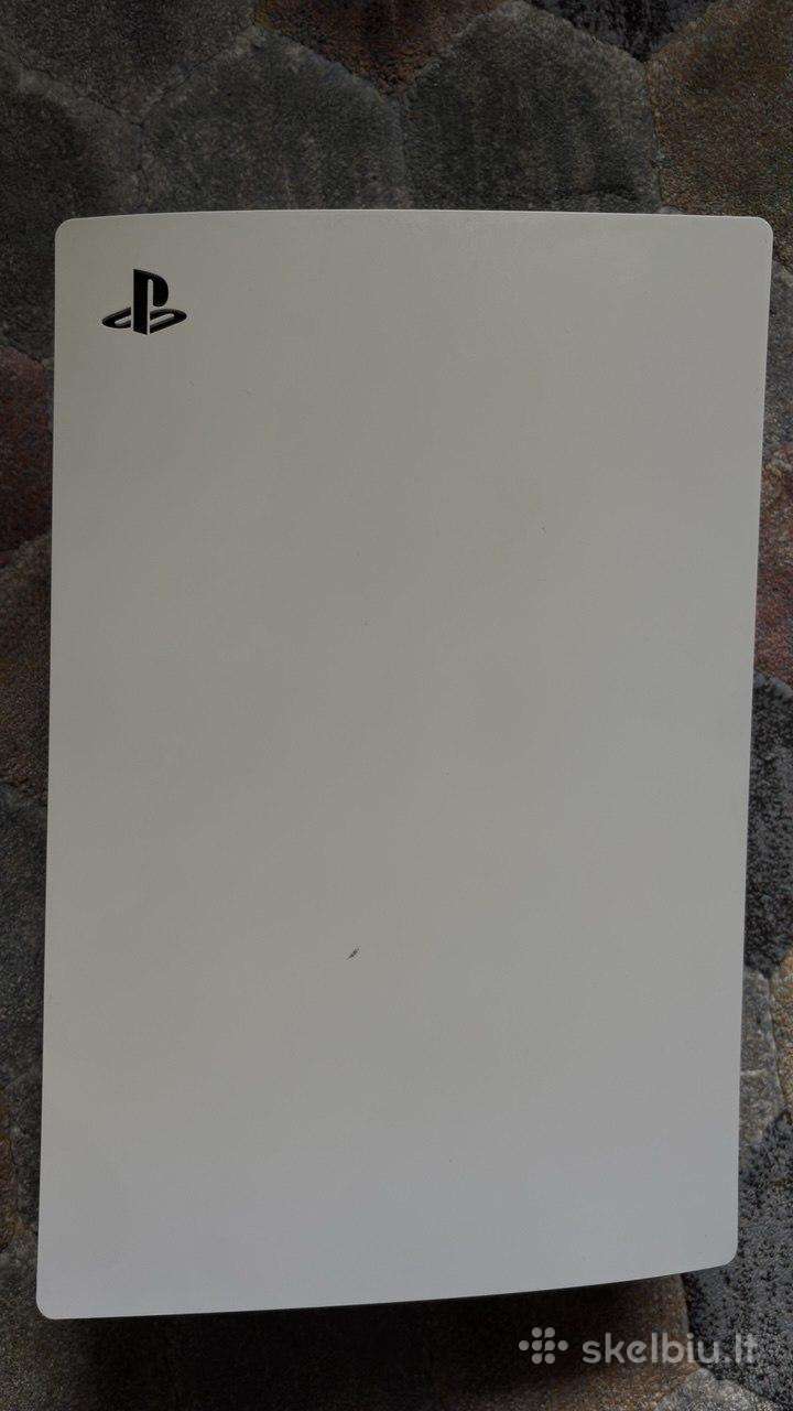 Ps5 Digital Edition naudota pilna komplektacija,