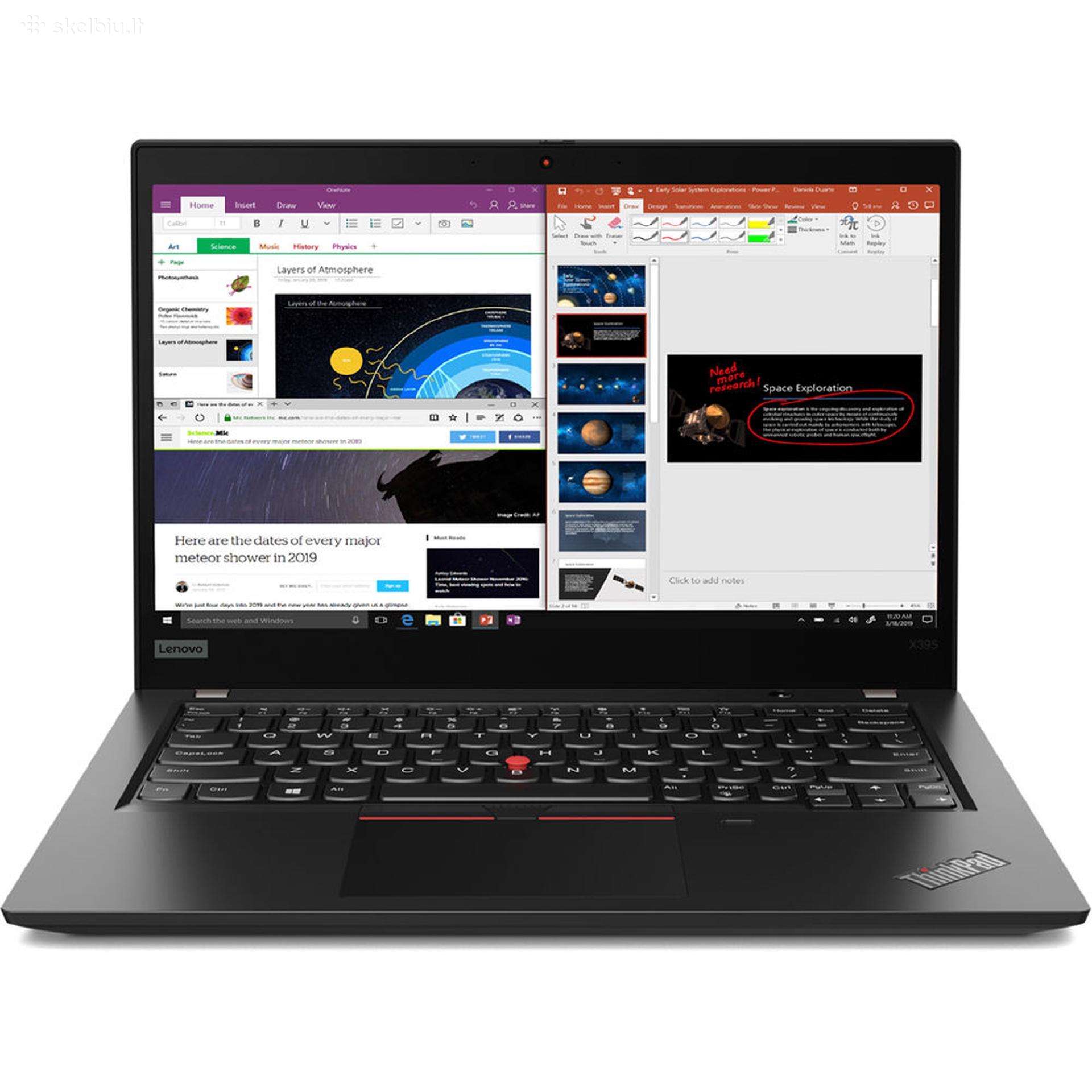 Thinkpad X395, 5 Pro 3500u, 16 GB, 256 GB, 13.3