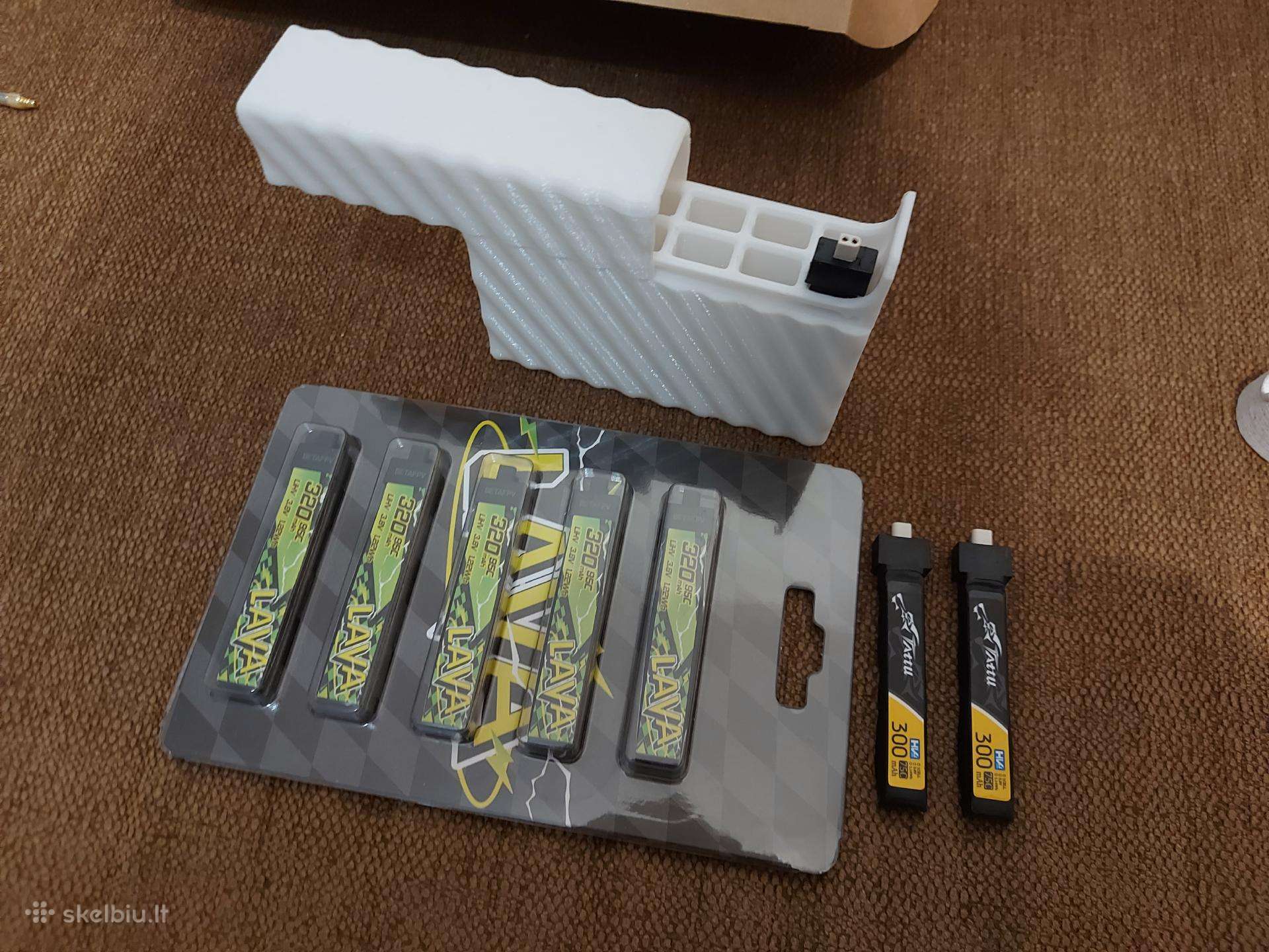 5 "Lava 2" 320mah 1s Li-hv baterijos air65