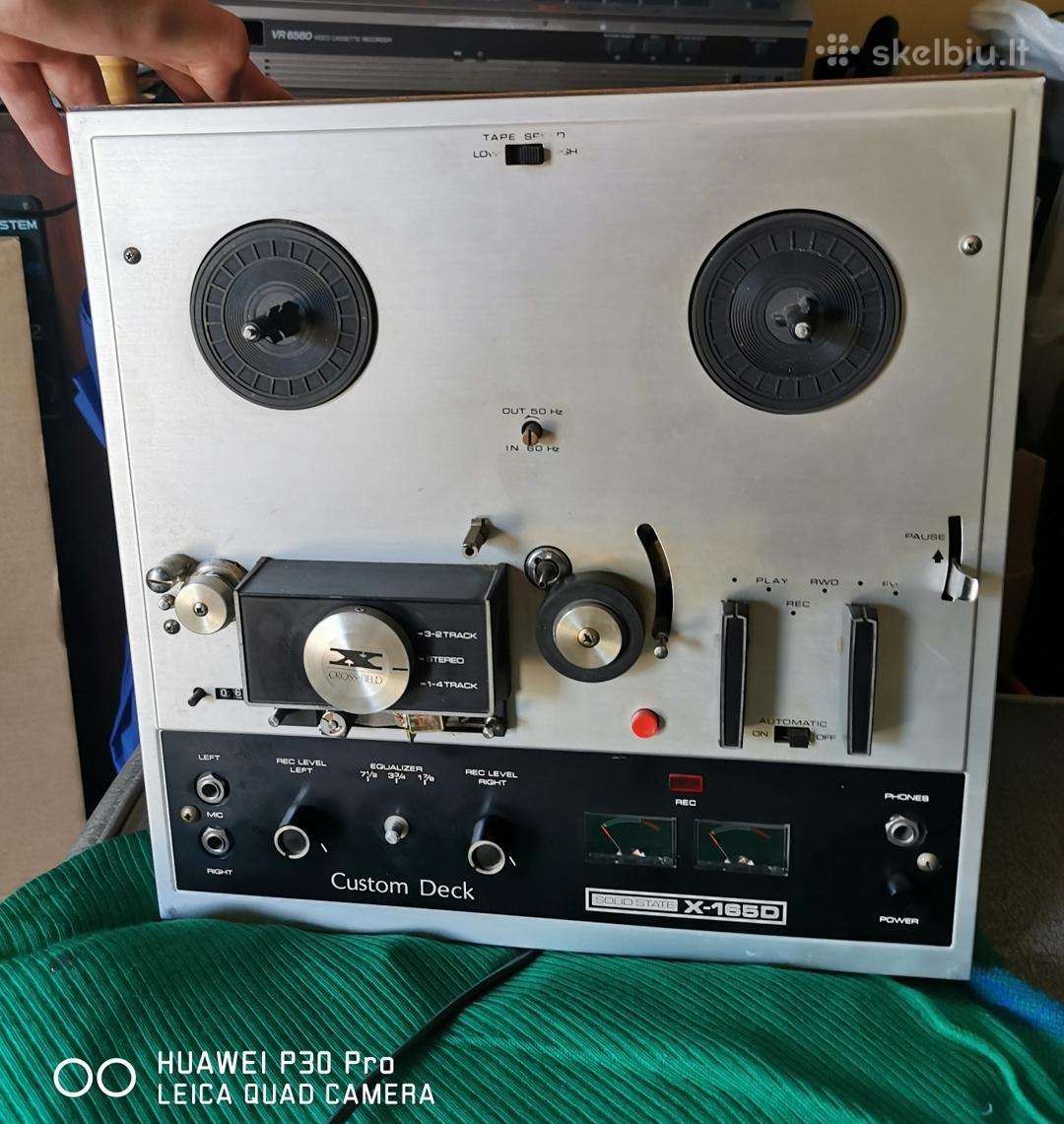 Akai X - 165 ( + stiprintuvas, kolonėlės)