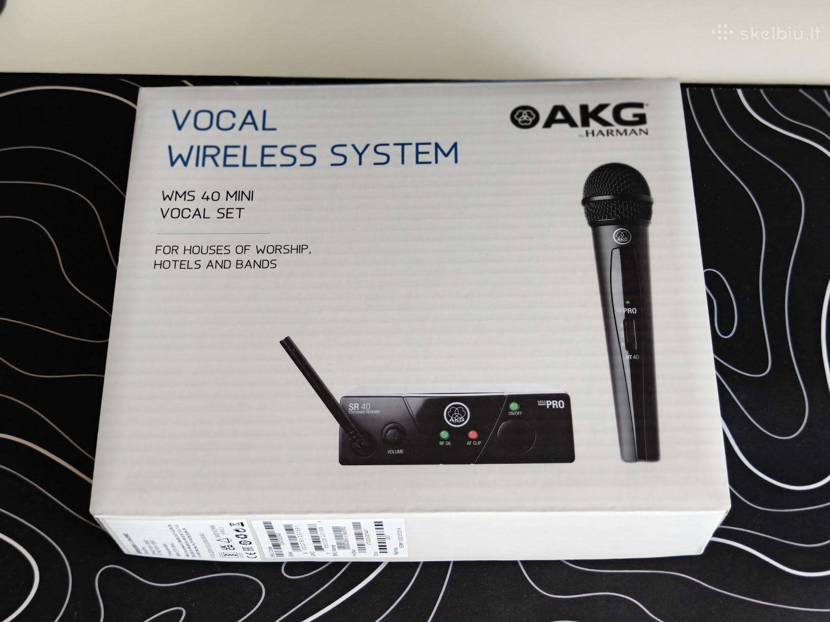 Akg Wms40 Mini belaidis mikrofonas