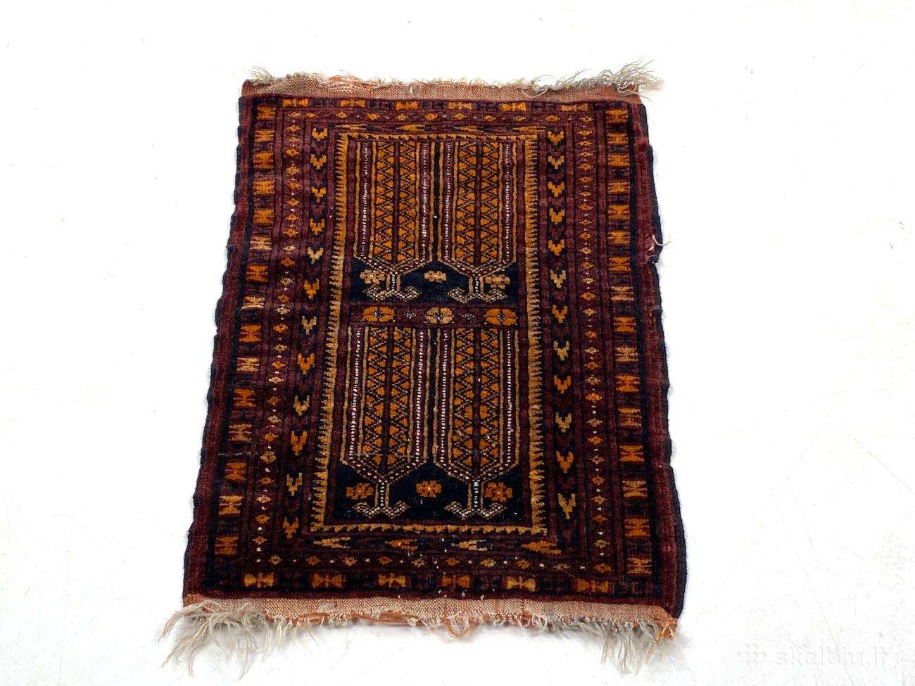Vilnonis, rankų darbo kilimas "Afghan"