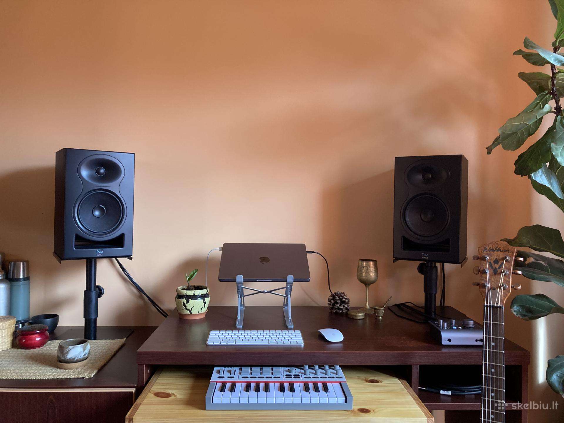 Kali Audio Lp-6 + stovai ir laidai