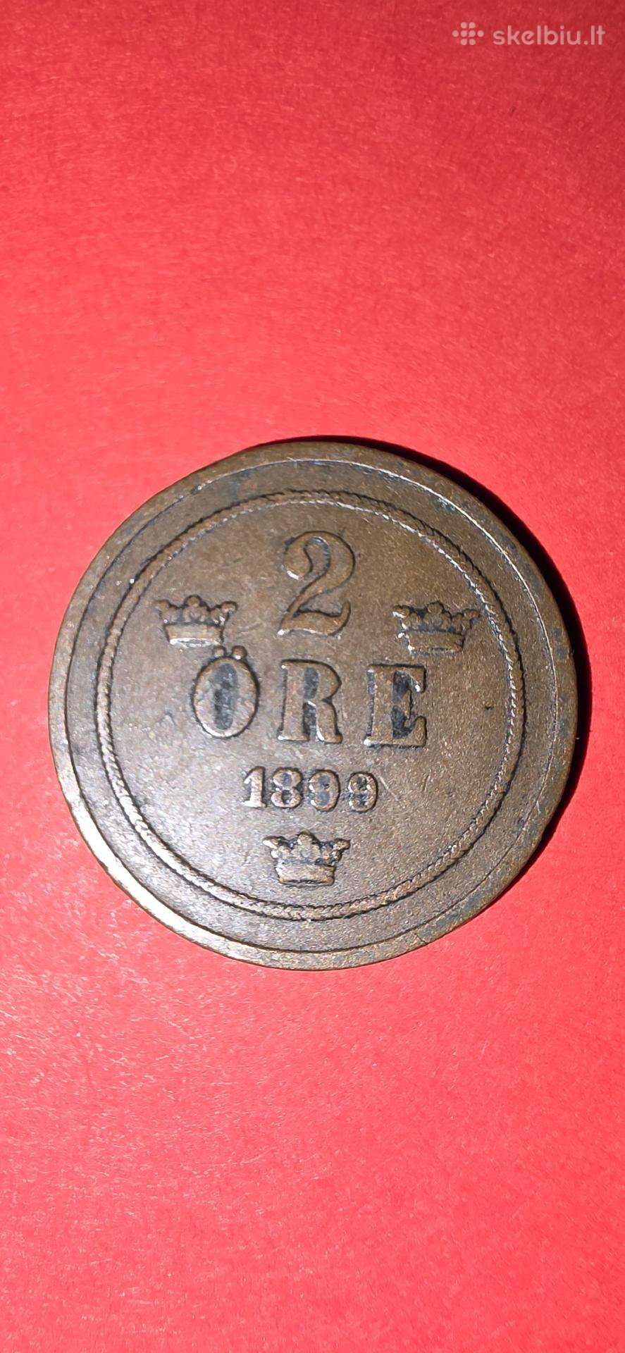 Švedija 2 erės 1899