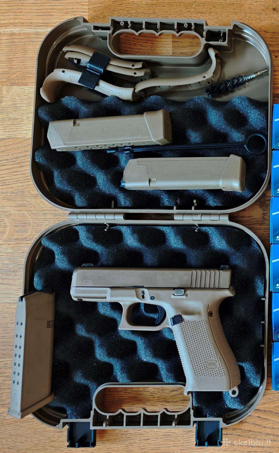Pistoletas Glock 19x Coyote 9x19