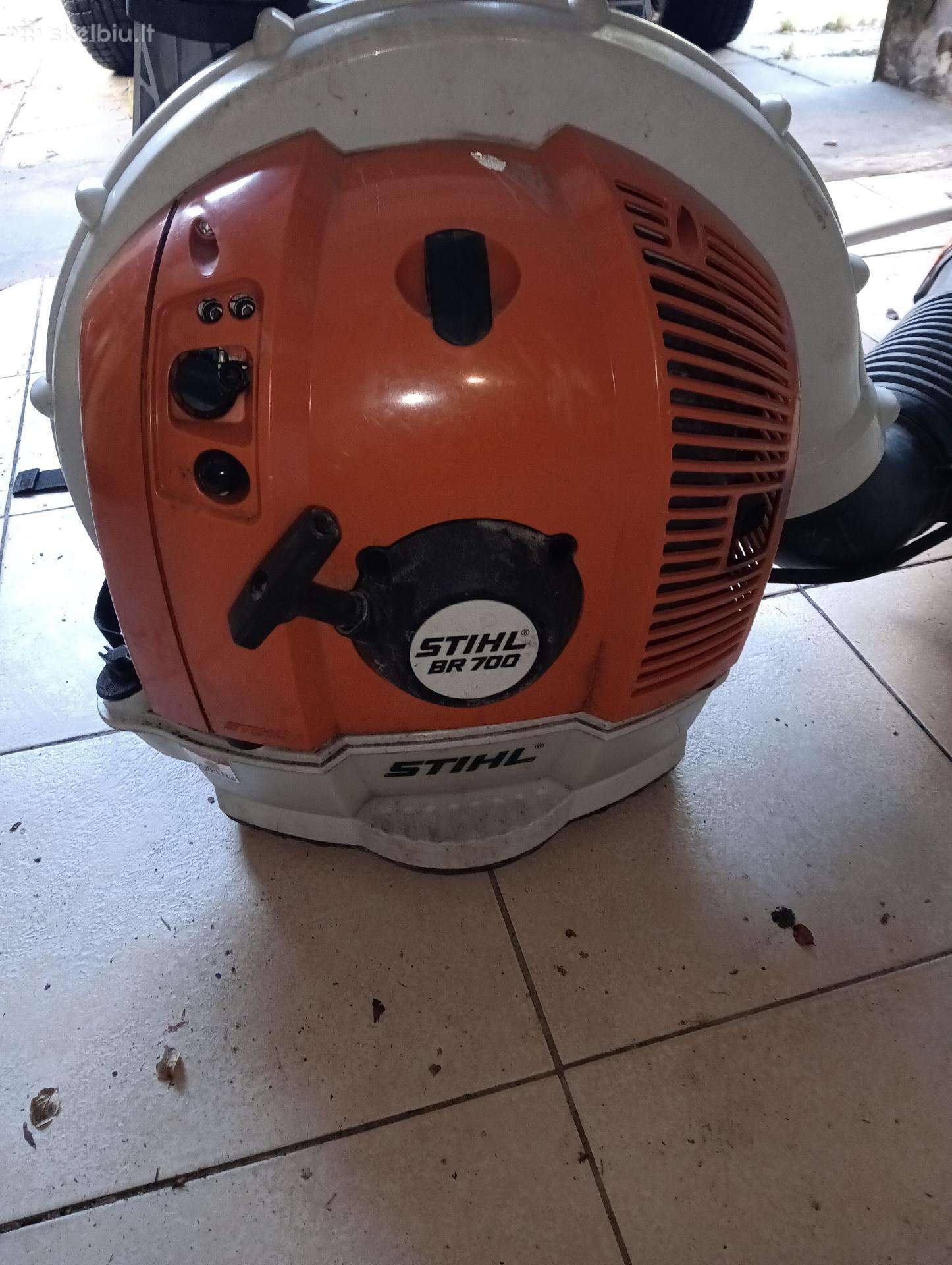 Stichl br700 oro nuputejas