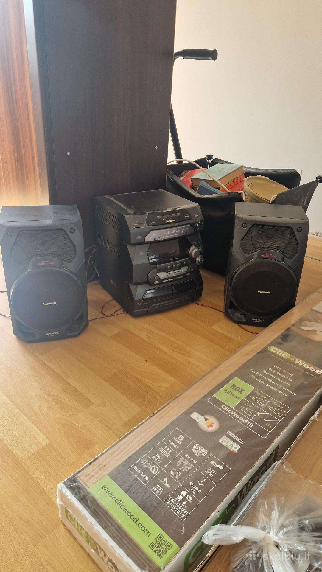 Muzikinis centras Panasonic