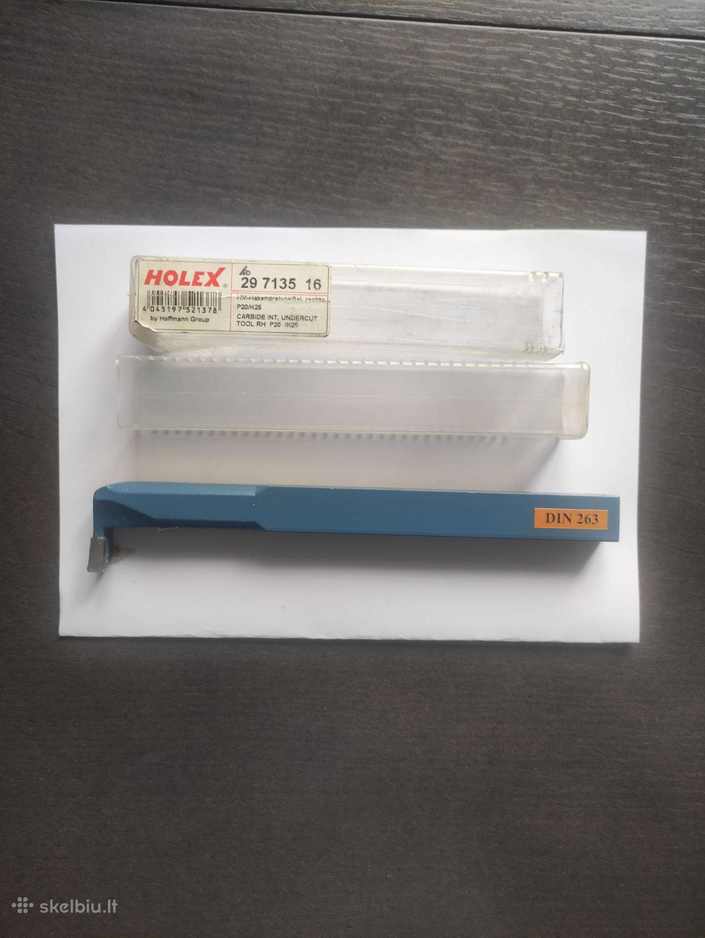 Holex griovelinis peilis