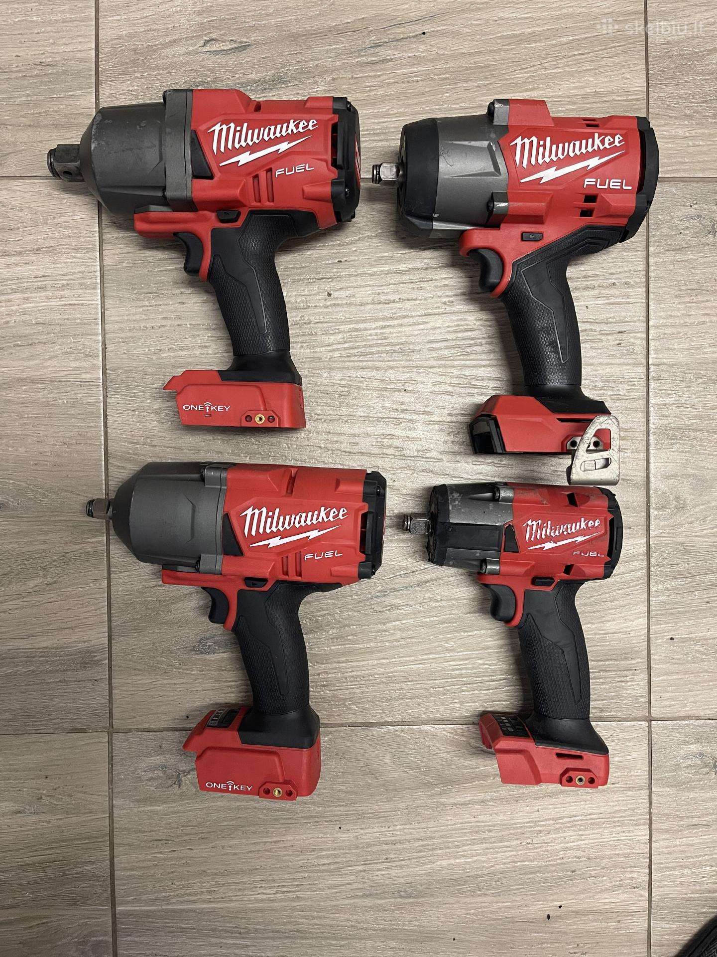 Milwaukee suktukai , veržliasukiai