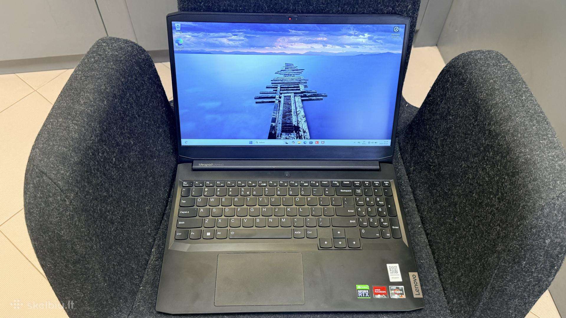 Lenovo Ideapad Gaming 3 15ach6 su garantija