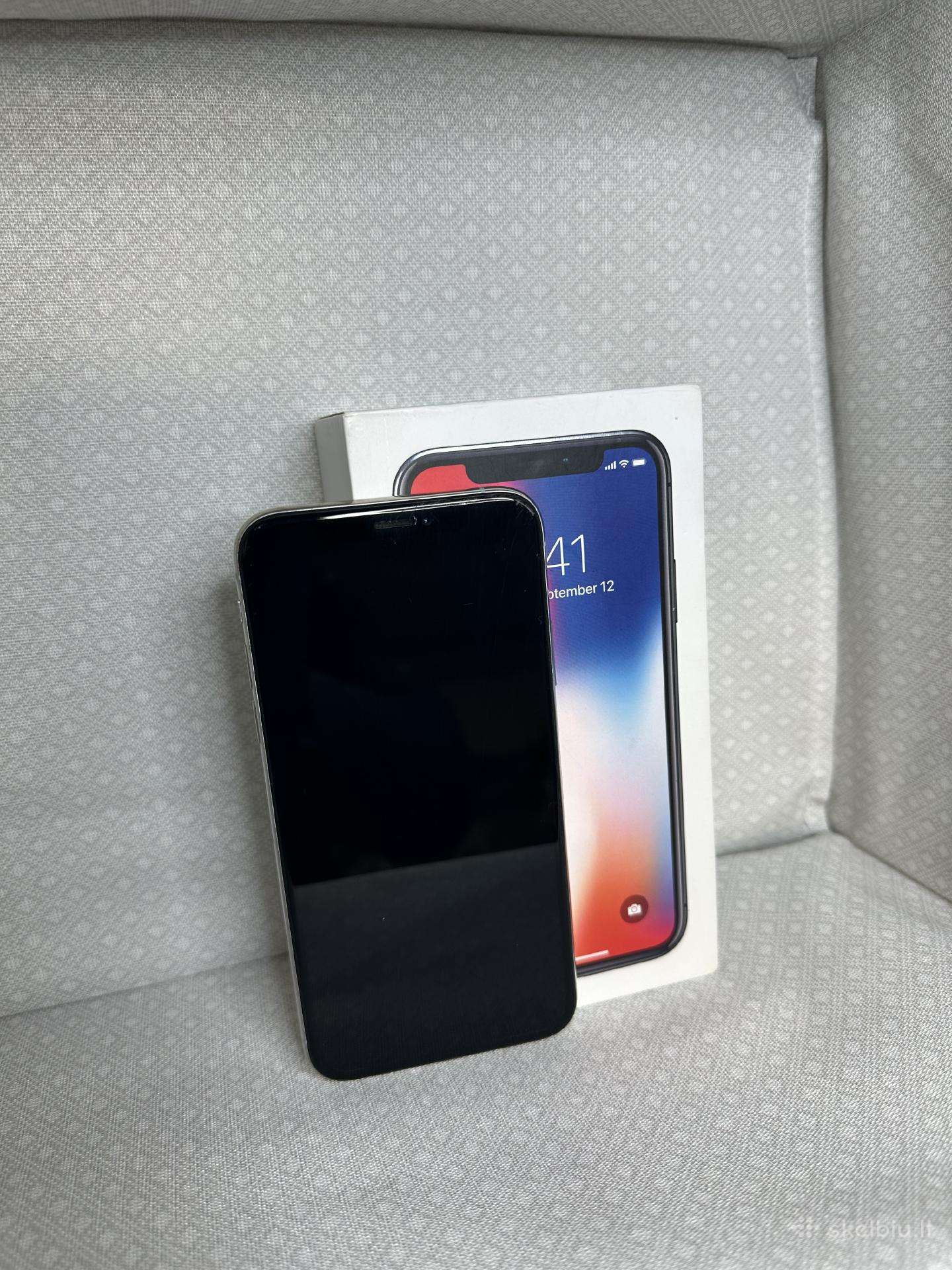 iPhone XS 64gb baltas