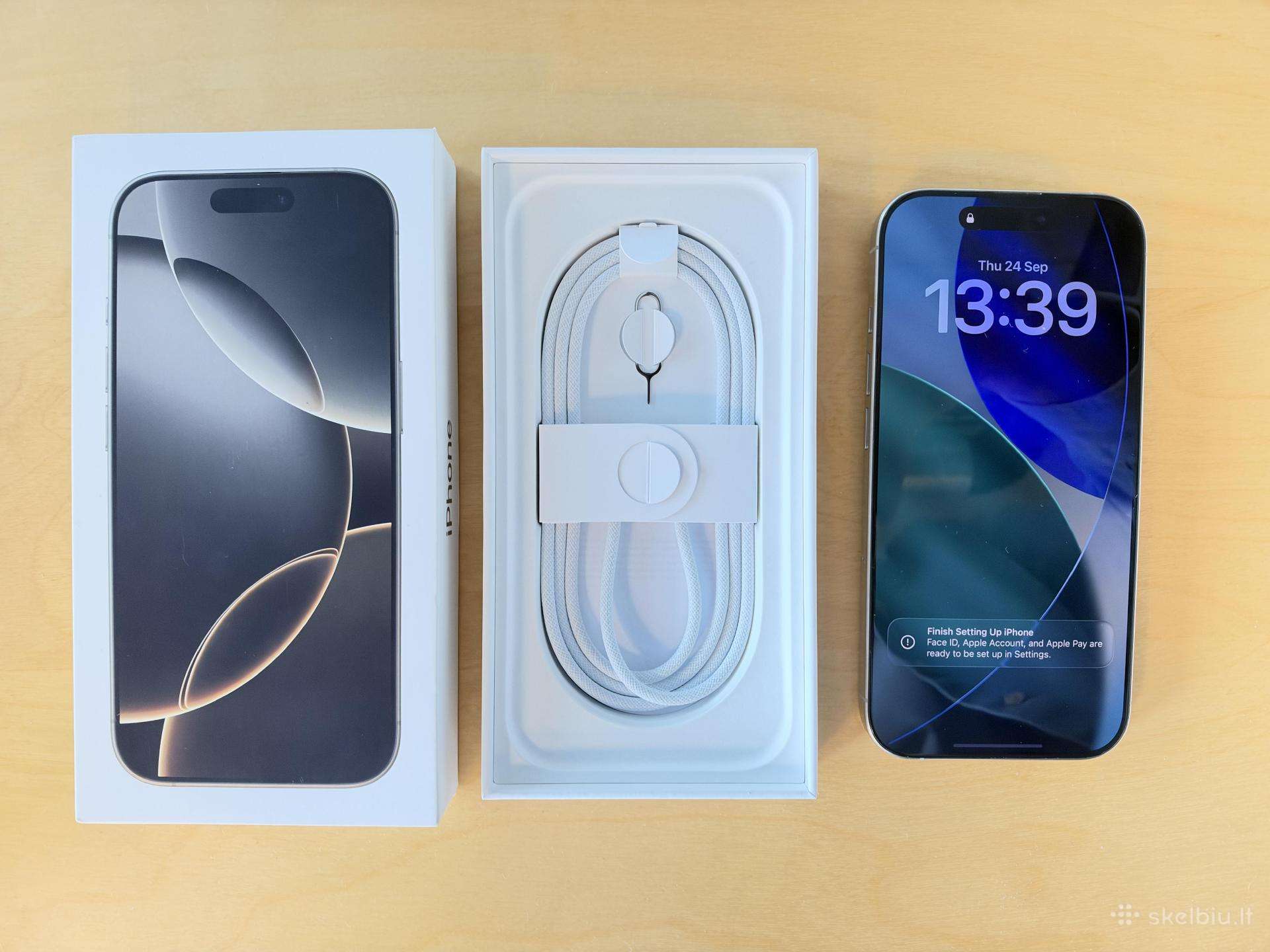 iPhone 16 Pro, 256gb, Natural Titanium