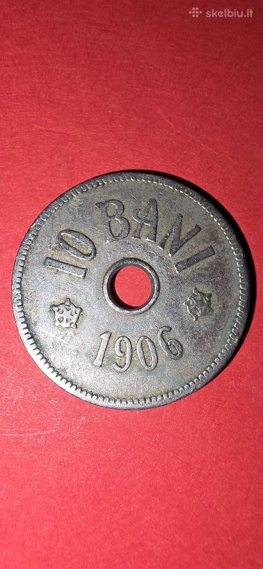 Rumunija 10 banių 1906