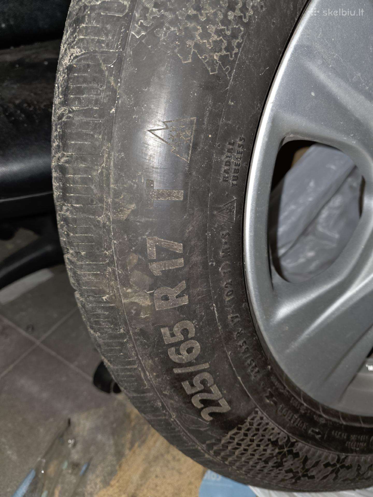 Originalūs Toyota Rav4 R17 ratlankiai su pad