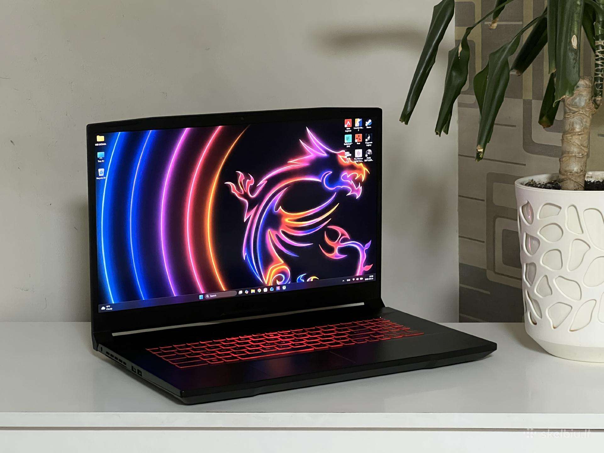 Parduodamas Msi Gf76 su Rtx 3060, I7-11k, 144hz.